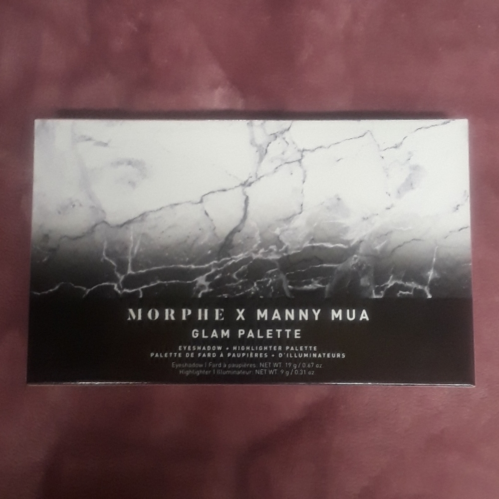 Morphe and manny mua glam palette